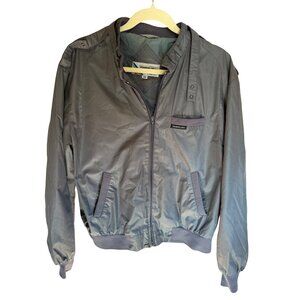 Vintage 1980’s Members Only By Europe Craft size 44 Gray Racer Jacket